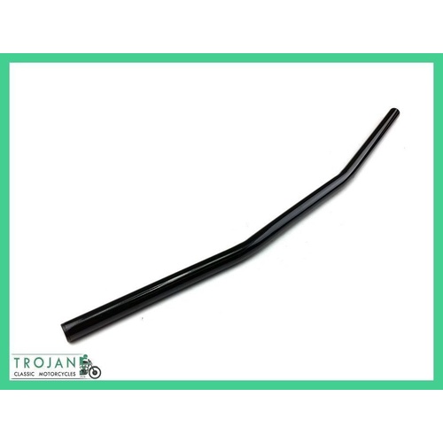 HANDLEBAR, 7/8", DRAG BAR, STANDARD, BLACK, FLAT BAR, BOBBER, CHOPPER, BAR0019