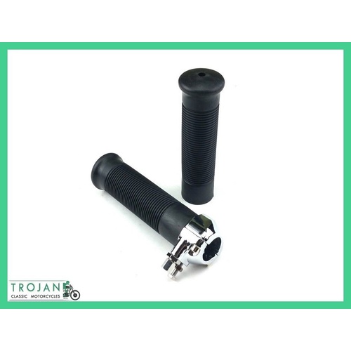 THROTTLE ASSEMBLY, 7/8", AMAL TYPE, W/AMAL TYPE GRIPS, UNIVERSAL, BAR0067