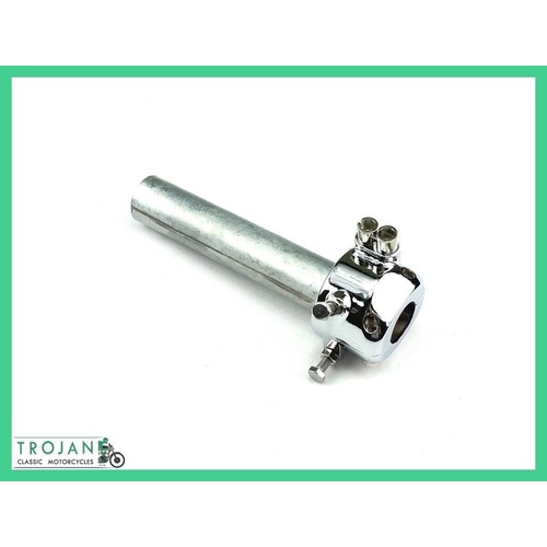 THROTTLE ASSEMBLY, 7/8", DUAL CABLE, AMAL TYPE, UNIVERSAL, 99-0351, 99-0347