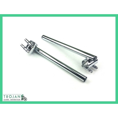 HANDLEBAR, 7/8", CLIP-ON, 35MM, CHROME, CAFE RACERS, BOBBERS, CUSTOMS, BAR0107