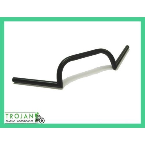 HANDLEBAR, 1", ACE, CLUBMAN, BLACK, CAFE RACER, CUSTOM, BAR0134