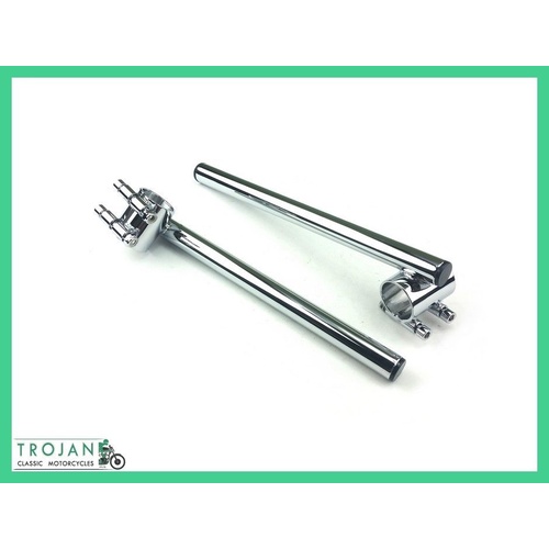 HANDLEBAR, 7/8", CLIP-ON, 36MM, CHROME, CAFE RACERS, BOBBERS, CUSTOMS, BAR0147
