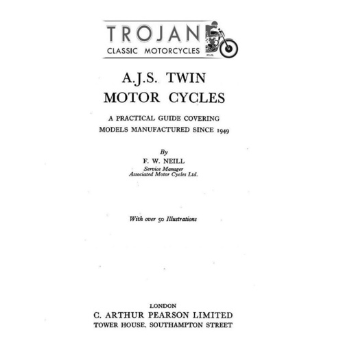 MANUAL, AJS, MATCHLESS, 500 650 TWINS, 1949-1955, BKM0001