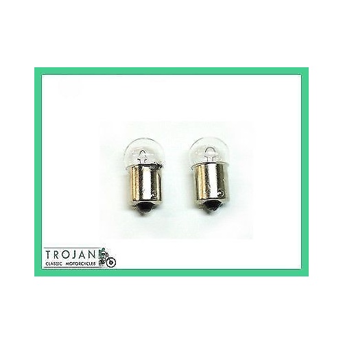 BULB, 12V, INDICATOR, SMALL HEAD (PAIR) LUCAS TYPE, 10W, 382, BLB0005