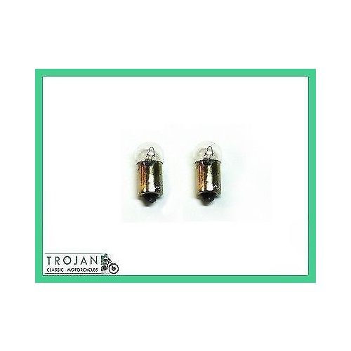 BULB, 12V, PILOT, INSTRUMENT (PAIR) LUCAS TYPE, 3W, 989, BLB0006