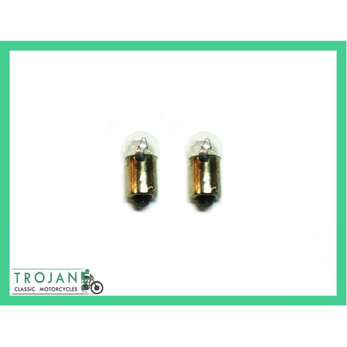 BULB, 6V, PILOT, INSTRUMENT (PAIR) LUCAS TYPE, 3W, 988, BLB0008
