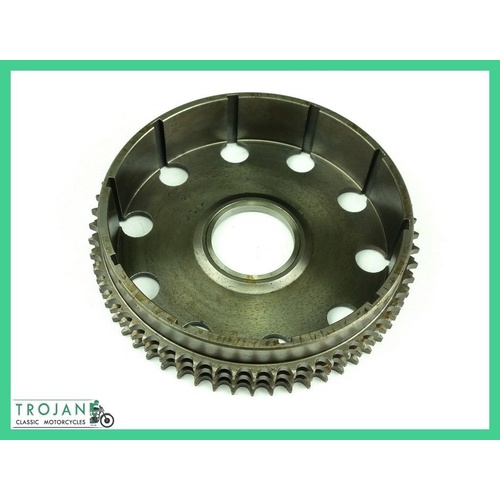 CLUTCH CHAIN WHEEL, TRIUMPH, TR7 T140, TRIPLEX CHAIN, 1973-82, 57-4640, 57-7065