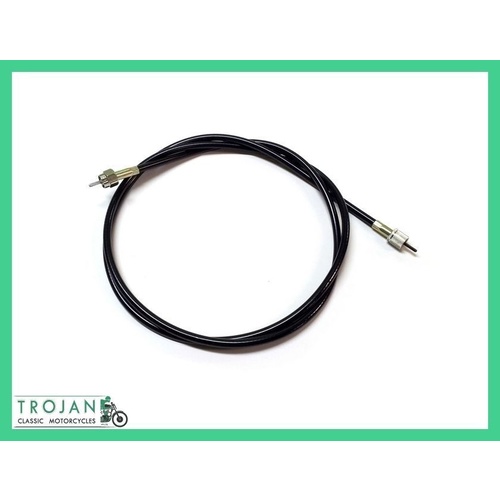 SPEEDO CABLE, 5'6" (66") TRIUMPH, BSA, NORTON, AJS, MATCHLESS, 60-0609