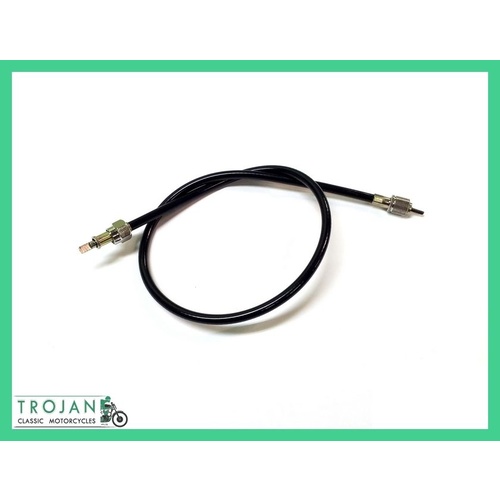 TACHO CABLE, 2'6" (30") TRIUMPH 650, 750, 1971-78, T160 74-76, 60-7013