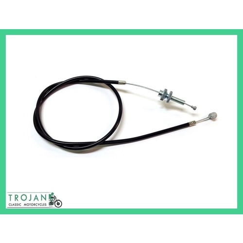 FRONT BRAKE CABLE, 34", BSA B, M 1949-55, A10 1955-57, 8" HUB, 67-8610, CRL0053