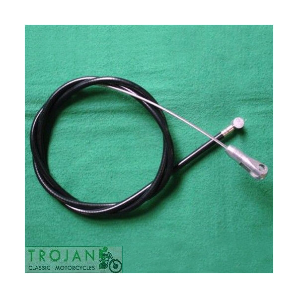 FRONT BRAKE CABLE, TRIUMPH, 39", 650, 1965-1967, T100, 1968, 60-0558, D558