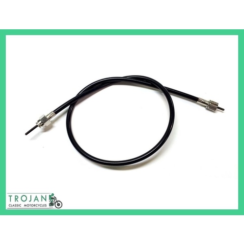 TACHO CABLE, 2'9" (33") BSA, C25, B44, A65, 19-9076, 19-9094, 19-9099