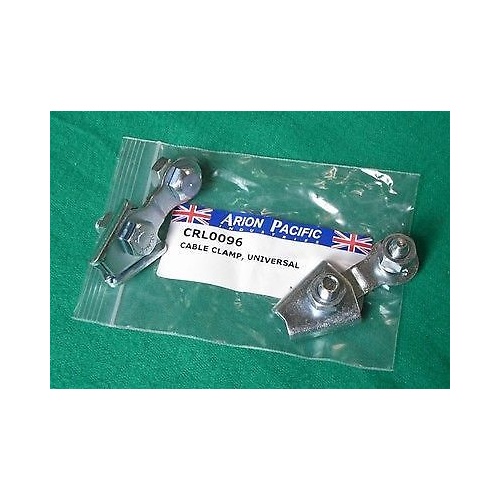 CABLE CLAMP, EMERGENCY BACK UP, CUSTOM UNIVERSAL (PAIR), CRL0096