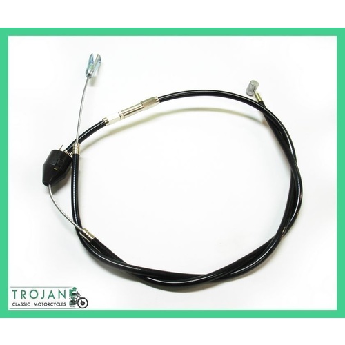 BRAKE CABLE, TRIUMPH, BSA, 1969-70, 69-73 T100, 38", WITH SWITCH, USA, 60-2076