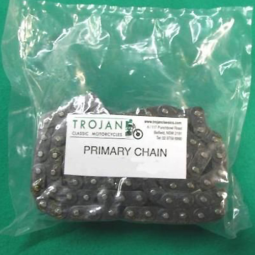 PRIMARY CHAIN, TRIUMPH, T150, 1969-1975, TRIPLEX, 82 LINK, 60-0699, D699