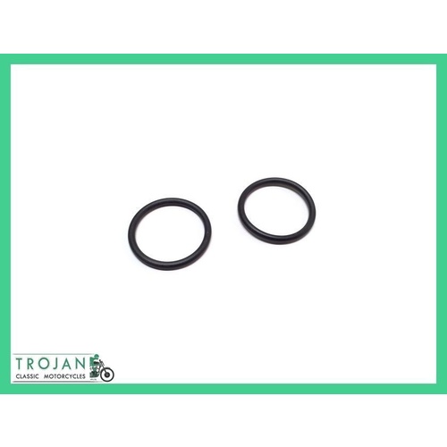 O RING, PUSH ROD TUBE, TRIUMPH, TOP (PAIR) 71-1283, ENG0023
