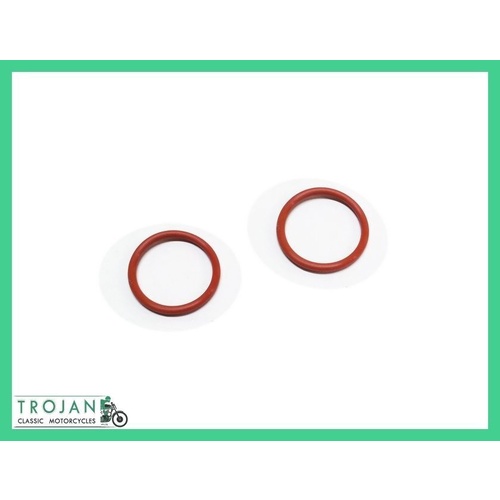PUSH ROD TUBE O RING, TRIUMPH, BOTTOM (PAIR) 70-7310, E7310