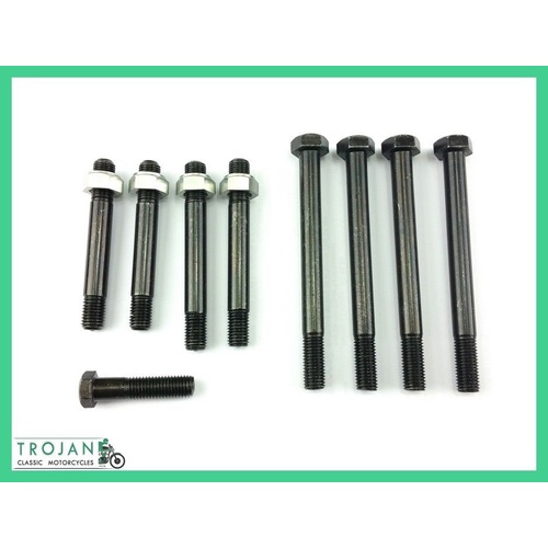 CYLINDER HEAD BOLT SET, BSA, UNIT TWINS, A50, A65, 1968-1970, ENG0192
