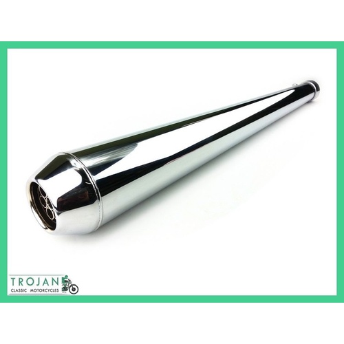 MUFFLER, UNIVERSAL, DUNSTALL TYPE, DECIBEL - EXH0023