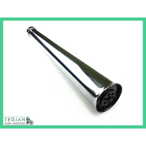 MUFFLER, UNIVERSAL, MEGAPHONE, CAFE RACERS, CUSTOMS, EXH0025