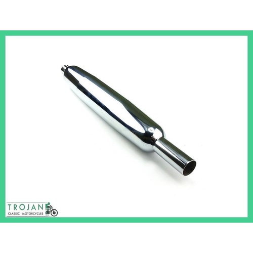 MUFFLER, BSA, B25, B44SS, TR25, ETC, 1967-1970, 40-2841
