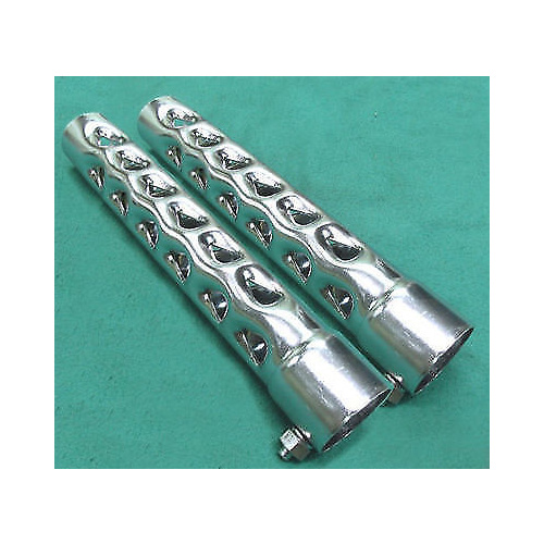 BAFFLES, EXHAUST, 1 & 1/2", LONG (PAIR), CHOPPERS, BOBBERS, CUSTOMS, EXH0064-P
