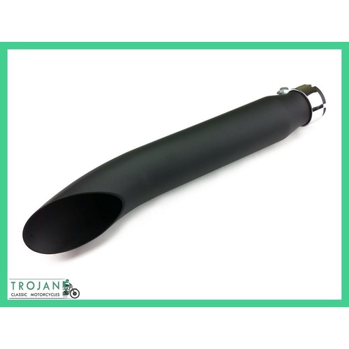 MUFFLER, UNIVERSAL, TURNOUT, BLACK, EXH0092