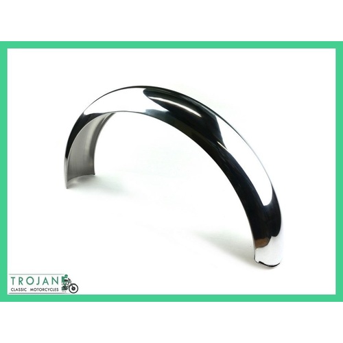 REAR MUDGUARD, FENDER, UNIVERSAL, 5" STAINLESS STEEL, FDR0010