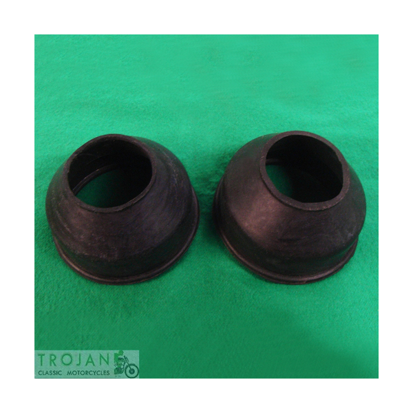 DUST COVER, FORK, RUBBER, TRIUMPH, BSA 1971 ON (PAIR), 97-4002