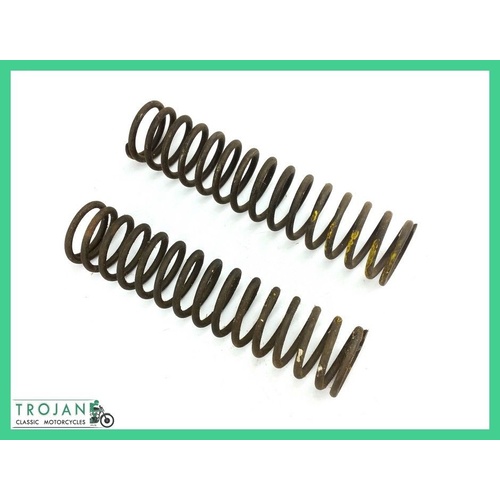 SPRINGS, FORK, OUTER, TRIUMPH, HEAVY DUTY (PAIR) GENUINE NOS, 97-1697, H1697