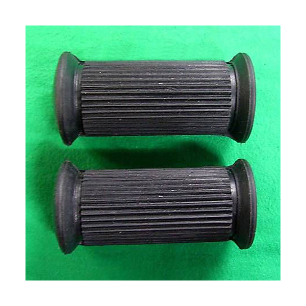 FOOTREST FOOT PEG RUBBERS, MAIN RIDER, NORTON, 1956 ON, COMMANDO ETC, 06-7760