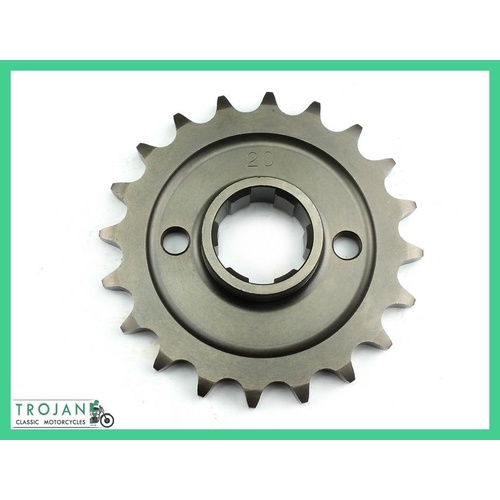 GEARBOX SPROCKET, TRIUMPH, 4 SPEED, UNIT 650, 20T, 57-1919 /20T, T1919 / 20T