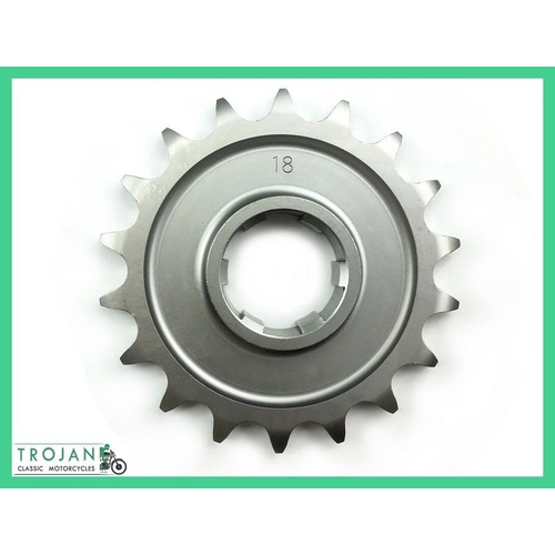 GEARBOX SPROCKET, TRIUMPH, PRE-UNIT, 18T, 1946-63, 57-0471 A, T0471 A