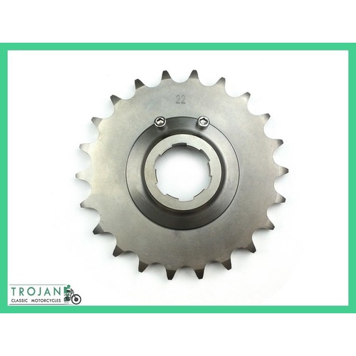 SPROCKET, GEARBOX, NORTON, 22T, COMMANDO, LATE AMC TWIN, 06-0759