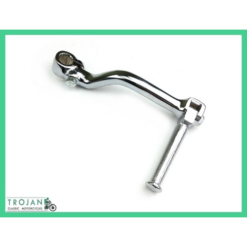KICKSTART LEVER ASSY, TRIUMPH, UNIT 350, 500, 1959-67 (SHORT) 57-1677, 57-1485