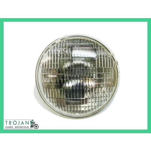 HEADLAMP, HEAD LIGHT BEAM, 7", SEALED, H4, 12V, 75/75W, HLP0046