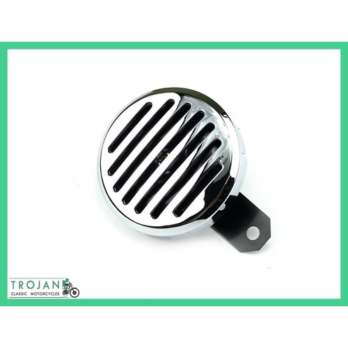 HORN, 12V, UNIVERSAL, VENETIAN, CHROME/BLACK, HRN0011