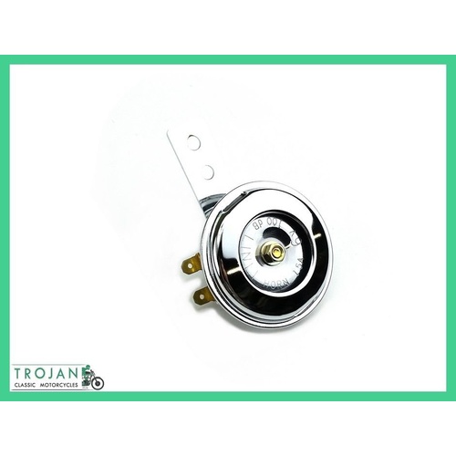 HORN, 6V, UNIVERSAL, 2.5", MINI, PLAIN, W/BRACKET, HRN0015