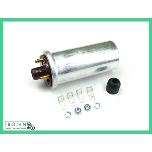 COIL, IGNITION, 12V, LUCAS/PVL TYPE, 17M12, 40MM DIA, IGN0007, 47276, 45223, 60-2206