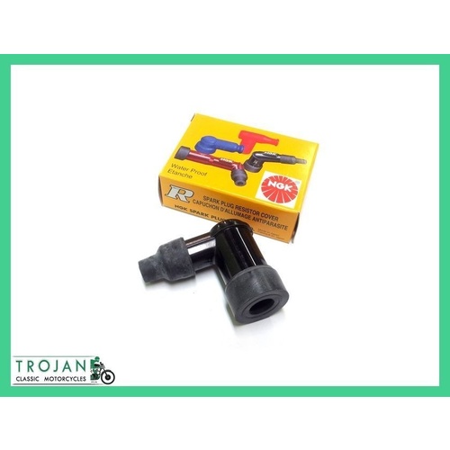 RESISTOR SPARK PLUG CAP, NGK, BLACK, LB05EH, IGN0018