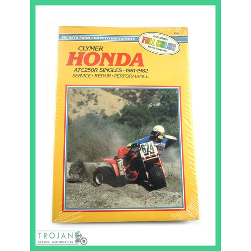 MANUAL, CLYMER, HONDA, ATC250R SINGLES, 1981-82, M342