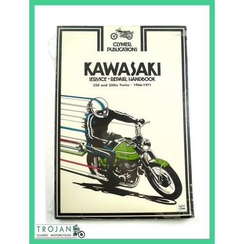 MANUAL, CLYMER, KAWASAKI, 250 - 350 TWINS, 1966-71, M352