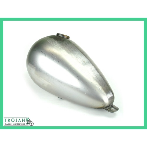 PETROL GAS TANK, OLD SCHOOL AXED, 2.2 GALLON, CHOPPER, BOBBER, CUSTOM