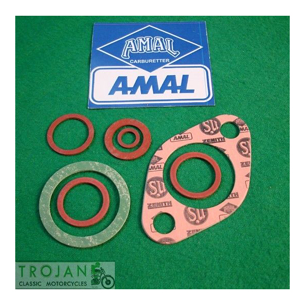 AMAL CARB GASKET SET, 289, PRE-MONOBLOC, GENUINE, RKC/531