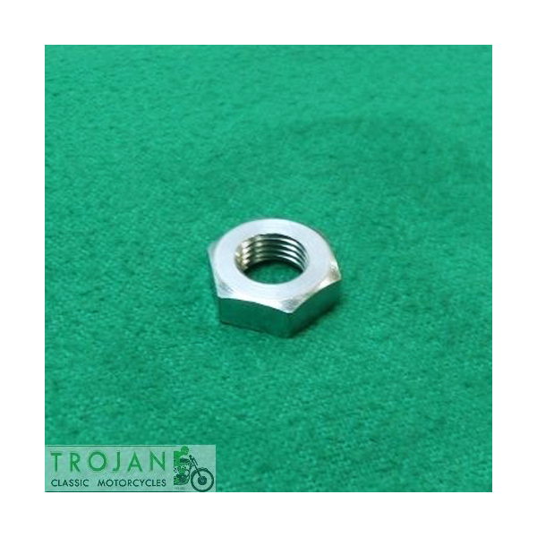 HALF NUT, 3/8" x 26CEI, TRIUMPH, NORTON, BSA, GENUINE, S1-52, 60-4261, 21-0152
