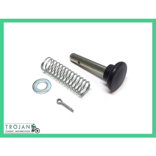SEAT PLUNGER KNOB AND SPRING KIT, BLACK, GENUINE, 82-7560, 82-4228, 70-1719A