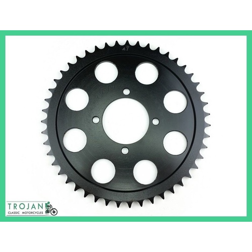 REAR SPROCKET, TRIUMPH, TR7, T140, 1976 ON, 47T, DISC MODELS, 37-7064, 47 TOOTH