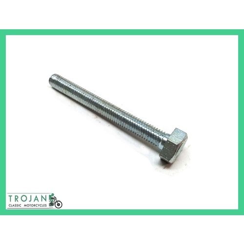 CHAINGUARD FRONT BOLT, 2" x 22TPI x 1/4", AJS,MATCHLESS, GENUINE, STD350, 000350