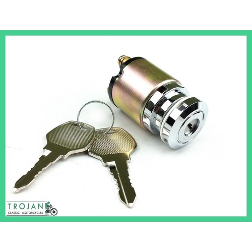 IGNITION SWITCH, UNIVERSAL, 3-WAY WITH KEYS, SWI0025