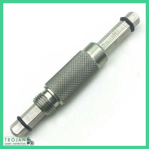 TOOL, TOP DEAD CENTRE LOCATOR, TDC, 14MM SPARK PLUG HOLE, UNIVERSAL, 60